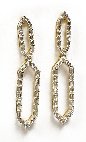 Dangle 14 Karat Yellow Earrings