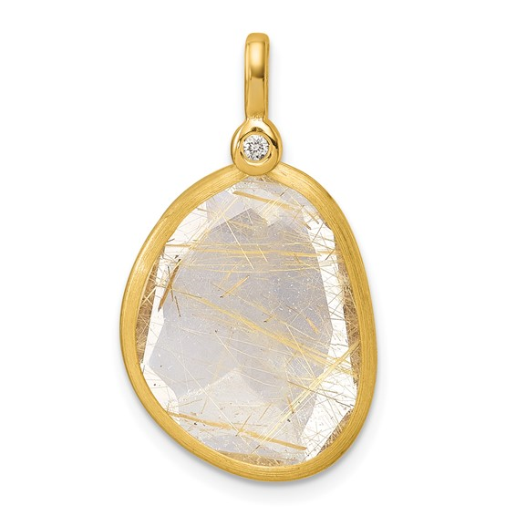 14 Karat Yellow Pendant