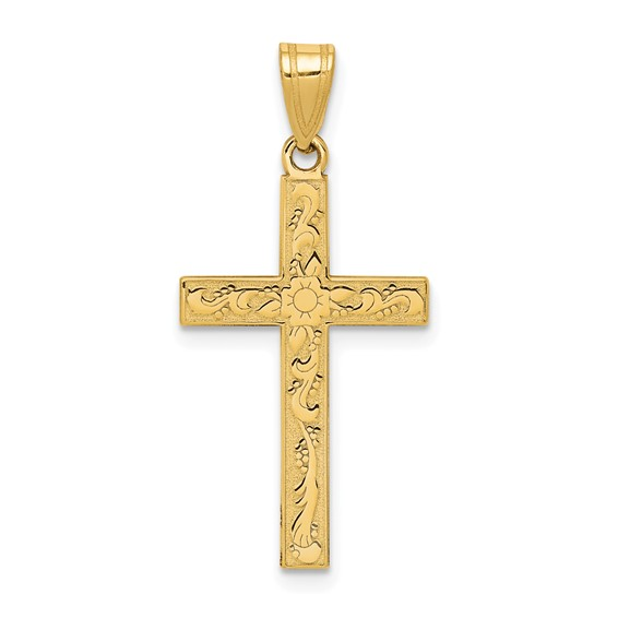 Cross 14 Karat Yellow Pendant