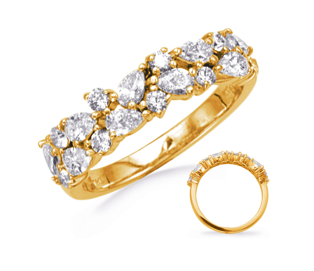 Fashion 14 Karat Yellow Fashion Ring