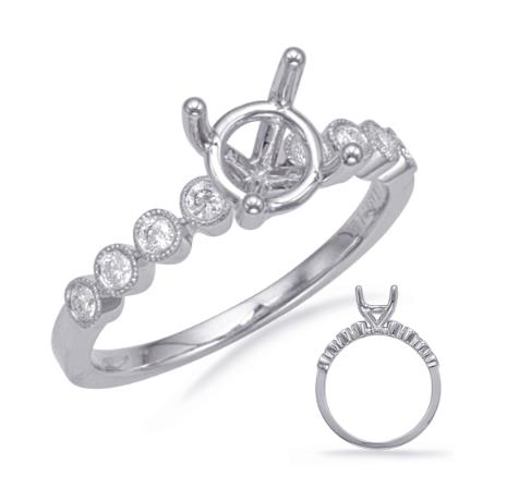 Diamond Semi-Mount Ring