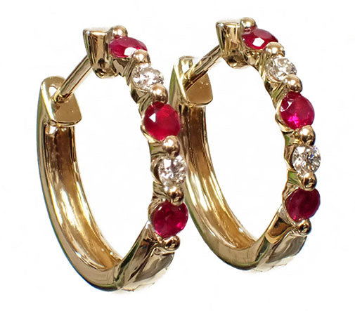 Hoop 14 Karat Yellow Earring