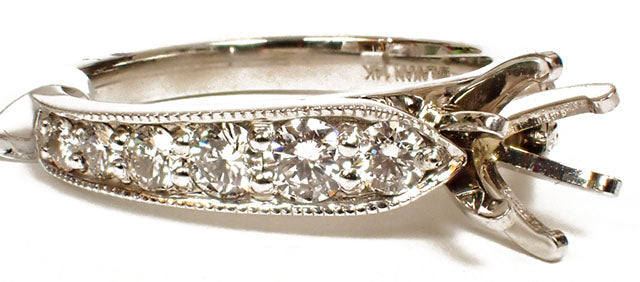 Diamond Semi-Mount Ring