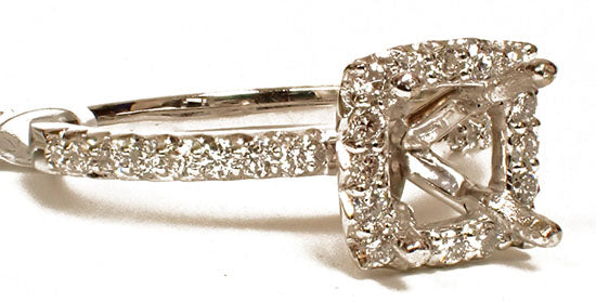 Diamond Semi-Mount Ring