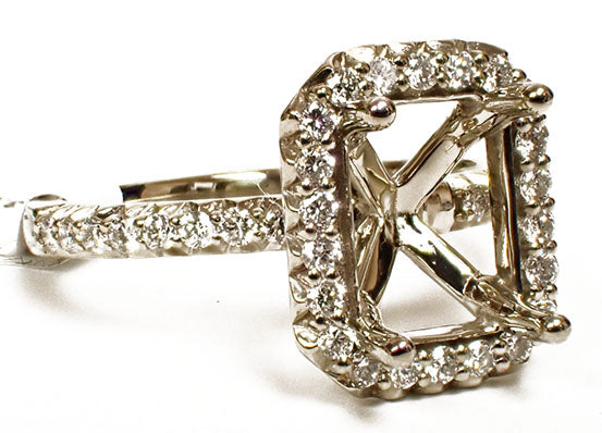 Diamond Semi-Mount Ring