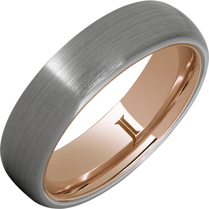 10 Karat Rose Wedding Band