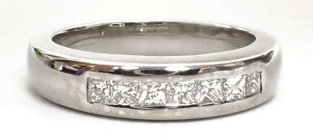 Platinum Diamond Wedding Band