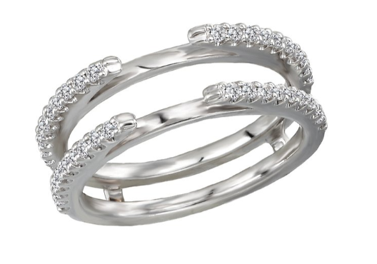 Diamond Wedding Bands  -  Women'