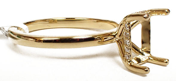 Diamond Semi-Mount Ring