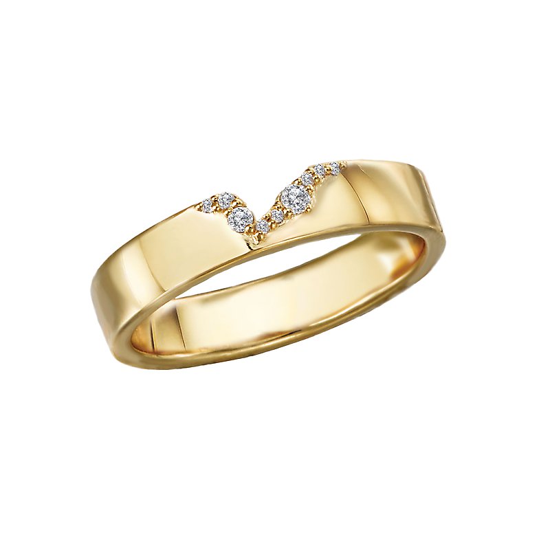 Fashion 14 Karat Yellow Fashion Ring