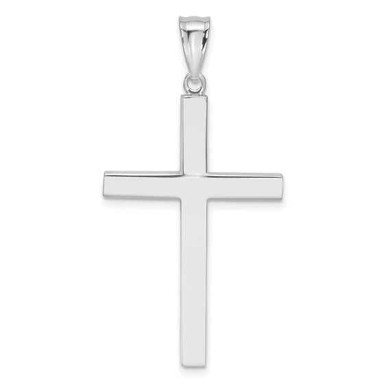 Cross 14 Karat White Pendant