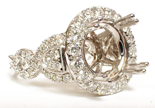 Diamond Semi-Mount Ring