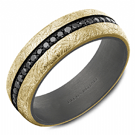 Diamond Wedding Bands - Men'