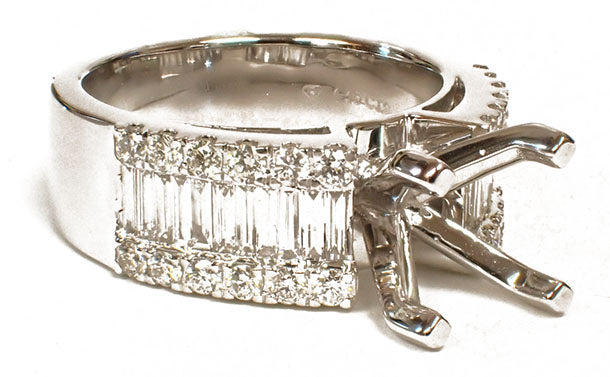 Diamond Semi-Mount Ring