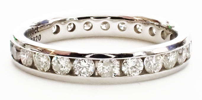 Platinum Diamond Wedding Band