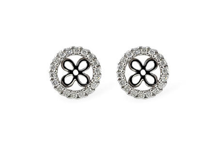 Jackets 14 Karat White Earrings